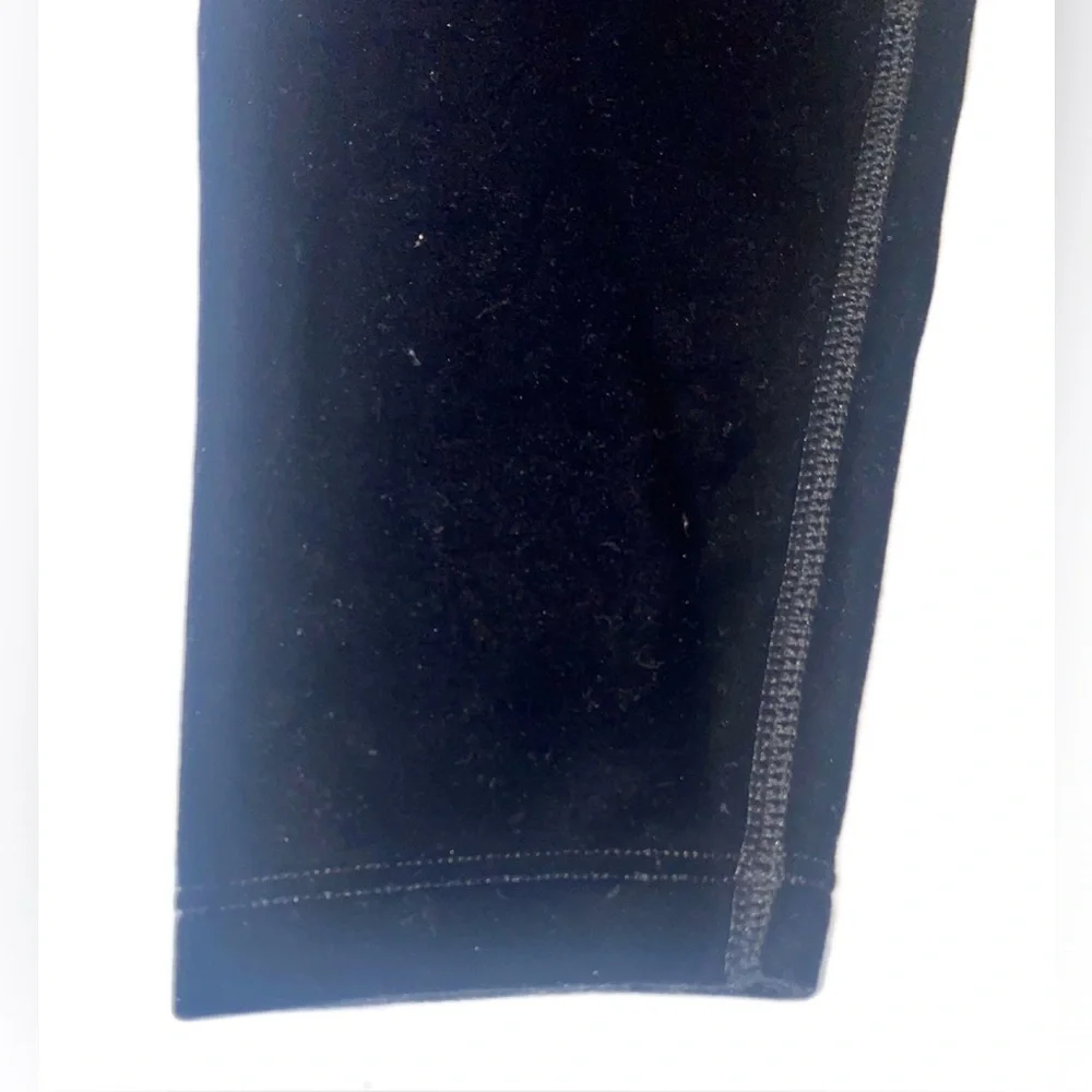 Beyond Yoga Black Velour Yoga Leggings Pants Women’s Size Extra Large - Picture 3 of 7